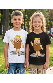 Barney Rubble Barnie Moloztaş Taş Devri Ütü İle Yapıştırılan Dtf Transfer Baskı Barney Rubble Barnie Moloztaş Taş Devri Ütü İle Yapıştırılan Dtf Transfer Baskı