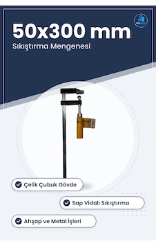 Mengene 50x300 Mm İşkence Aleti Ahşap Marangoz Sıkıştırma Kelepçe Mengene 50x300 Mm İşkence Aleti Ahşap Marangoz Sıkıştırma Kelepçe