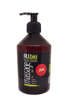 Allbio Masaj Yağı Çilek 500 ML Allbio Masaj Yağı Çilek 500 ML