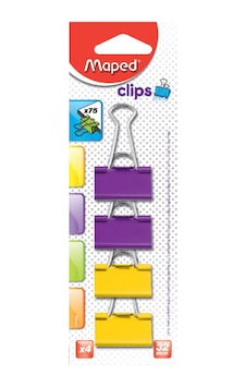 Maped Kıskaç (Klips) Metal 32 MM 4 Lü Renk Maped Kıskaç (Klips) Metal 32 MM 4 Lü Renk