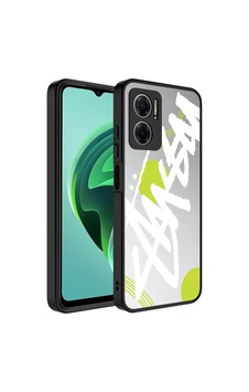 Xiaomi Redmi Note 11e Kılıf Aynalı Desenli Kamera Korumalı Parlak Zore Mirror Kapak Yazı Xiaomi Redmi Note 11e Kılıf Aynalı Desenli Kamera Korumalı Parlak Zore Mirror Kapak Yazı