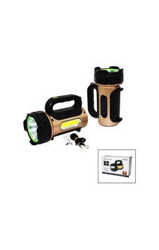 10w - Solar - Usb Şarjlı 2ın1 El Feneri Renkli Fonksiyonel Smd Led Bx40 10w - Solar - Usb Şarjlı 2ın1 El Feneri Renkli Fonksiyonel Smd Led Bx40