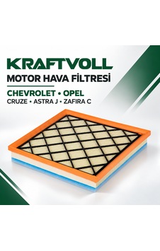Kraftvoll Chevrolet Cruze Opel Astra J Zafira C Motor Hava Filtresi Kraftvoll Chevrolet Cruze Opel Astra J Zafira C Motor Hava Filtresi