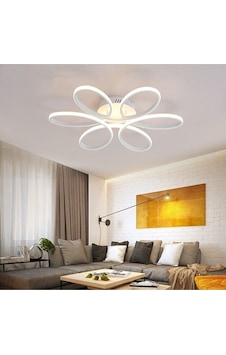 Ömür Avize Ella Modern 6 Lı Ledli Avize., Beyaz Ömür Avize Ella Modern 6 Lı Ledli Avize., Beyaz