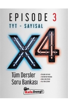 Kafadengi Tyt Sayısal X4 Tüm Dersler Soru Bankası Episode - 3 Kafadengi Tyt Sayısal X4 Tüm Dersler Soru Bankası Episode - 3