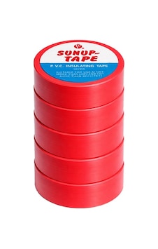 Sn-27920 Kırmızı 0.13x18mm İzole Pvc Elektrik Yalıtım Bant 5 Li Paket 1 Adet Sn-27920 Kırmızı 0.13x18mm İzole Pvc Elektrik Yalıtım Bant 5 Li Paket 1 Adet