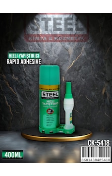 İst Steel Hızlı Yapıştırıcı 400 Ml İst Steel Hızlı Yapıştırıcı 400 Ml