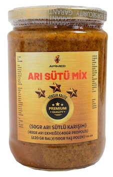 Apimed Arısütümix Premium Karışım 600 G Apimed Arısütümix Premium Karışım 600 G