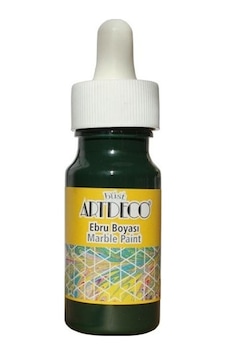 Artdeco Ebru Boyası Sap Yeşili Yeşil