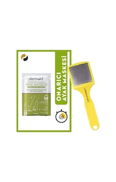 Dermokil Kil & Kenevir Yağlı Ayak Maskesi 35 ML + Trina Topuk Rendesi Sarı Dermokil Kil & Kenevir Yağlı Ayak Maskesi 35 ML + Trina Topuk Rendesi Sarı