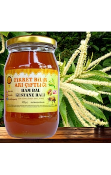Fikret Bilir Arı Çiftliği Kestane Balı Ham Bal 460 G