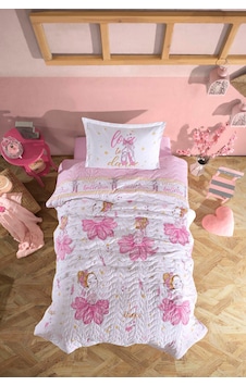 Clasy %100 Pamuk Tek Kişilik Dört Mevsim Seti Ballerina