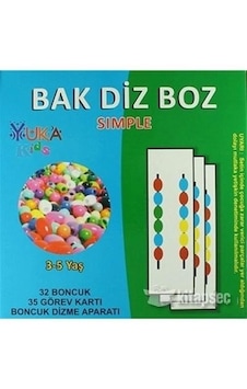 Yuka Bak Diz Boz 3-5 Yaş Simple Yuka Bak Diz Boz 3-5 Yaş Simple
