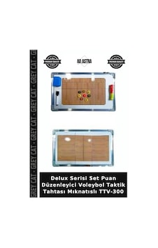 Delux Serisi Set Puan Düzenleyici Voleybol Taktik Tahtası Mıknatıslı Ttv-300 Delux Serisi Set Puan Düzenleyici Voleybol Taktik Tahtası Mıknatıslı Ttv-300