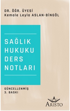 Sağlık Hukuku Ders Notları N11.3337