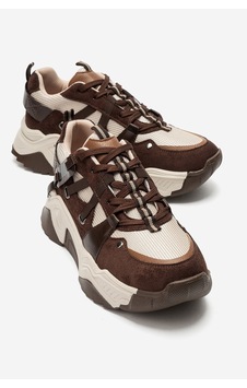 Luvi Shoes Leona Kahverengi Süet Kadın Spor Sneakers Luvi Shoes Leona Kahverengi Süet Kadın Spor Sneakers
