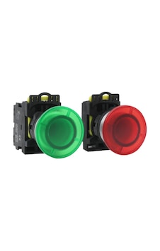 Xkoren 1no+ 1nc Kontaklı Klipsli Led Li Kalıcı Mantar Buton Kırmızı 10adet Xkoren 1no+ 1nc Kontaklı Klipsli Led Li Kalıcı Mantar Buton Kırmızı 10adet