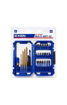 Exen Ex 8033 Multi Set 31 Parça Uç Ve Matkap Seti