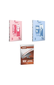 2027 Benim Hocam Ayt Biyoloji + Kimya Konu + Anla Kazan Paragraf Deneme 3'lü Set 2027 Benim Hocam Ayt Biyoloji + Kimya Konu + Anla Kazan Paragraf Deneme 3'lü Set