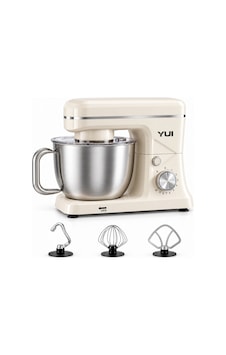 Yui M108 Easy Chef 1300 W 5 L Stand Mikser Hamur Yoğurma Makinesi Beyaz