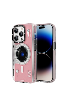 Youngkit Apple Uyumlu iPhone 14 Pro Max Kılıf Magsafe Şarj Özellikli Lens Figürlü YoungKit Art Film Serisi Kapak YOUNGKİT-TA85944