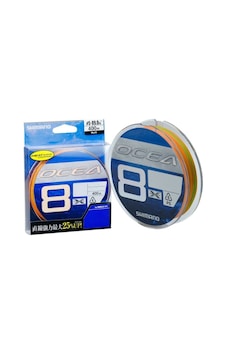 Shimano Ocea 8 Braid 400m Multi Color Misina 58.0lb-0.230mm Shimano Ocea 8 Braid 400m Multi Color Misina 58.0lb-0.230mm