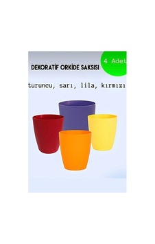 Dekoratif Karışık Renk Orkide Saksısı-4 Adet Set -12 Pot Üretim Saksısına Uygun Dekoratif Karışık Renk Orkide Saksısı-4 Adet Set -12 Pot Üretim Saksısına Uygun