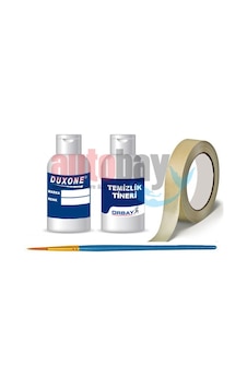 Duxone Renault 369 Buz Beyazı Rötüş Boya Seti 75Ml Duxone Renault 369 Buz Beyazı Rötüş Boya Seti 75Ml