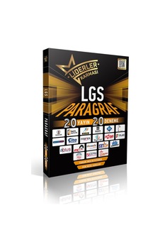 LGS Paragraf Deneme 20 Yayın 20 Deneme- Liderler Karması LGS Paragraf Deneme 20 Yayın 20 Deneme- Liderler Karması