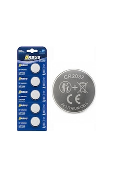 Orbus Premium Cr2032 3v Lityum Buton Pil - 4 Paket 20 Pil Orbus Premium Cr2032 3v Lityum Buton Pil - 4 Paket 20 Pil