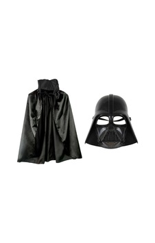 Çocuk Boy Yıldız Savaşları Star Wars Darth Vadet Maskesi Ve 90 Cm Pelerin Seti Siyah Bx40 Çocuk Boy Yıldız Savaşları Star Wars Darth Vadet Maskesi Ve 90 Cm Pelerin Seti Siyah Bx40