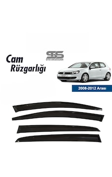 Cam Rüzgarlığı Volkswagen Golf 6 2008-2012 Mügen Tip Piano Black Cam Rüzgarlığı Volkswagen Golf 6 2008-2012 Mügen Tip Piano Black