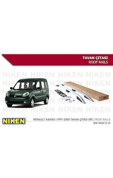 Renault Kango Tavan Çıtası Port Bagaj Taşıyıcı Gri 1997 / 2008 - Renault Kango Tavan Çıtası Port Bagaj Taşıyıcı Gri 1997 / 2008 -