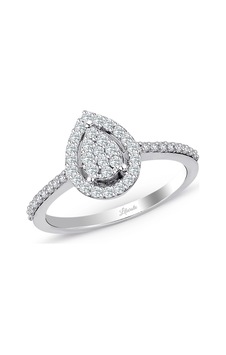 0.52 Ct Damla Pırlanta Yüzük 0.52 Ct Damla Pırlanta Yüzük