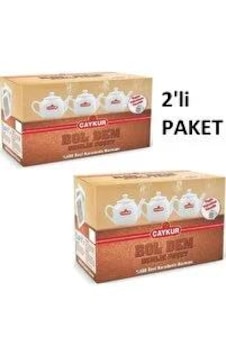 Çaykur Boldem Demlik Poşet Çay 750gr X2 Adet Çaykur Boldem Demlik Poşet Çay 750gr X2 Adet