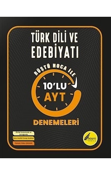 Rüştü Hoca AYT Türk Dili ve Edebiyatı 10'lu Denemeleri  -  Rüştü Hoca  -  Rüştü Hoca