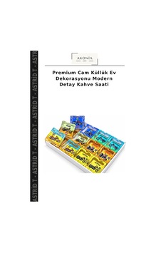 Premium Cam Küllük Ev Dekorasyonu Modern Detay Kahve Saati Premium Cam Küllük Ev Dekorasyonu Modern Detay Kahve Saati