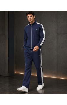 Stormwear Erkek Yazı Şerit Detaylı Dik Yaka Fermuarlı Eşofman Takımı Lacivert Stormwear Erkek Yazı Şerit Detaylı Dik Yaka Fermuarlı Eşofman Takımı Lacivert