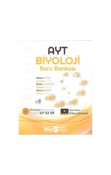 AYT Biyoloji Soru Bankası - Biyotik Yayınları AYT Biyoloji Soru Bankası - Biyotik Yayınları