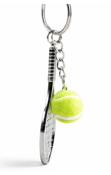Ayahun Tenis Anahtarlık Gümüş