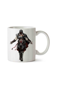 Assassins Creed Porselen Kupa Bardak Beyaz Assassins Creed Porselen Kupa Bardak Beyaz