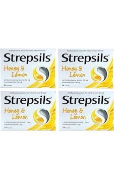 Strepsils Bal Limon Aromalı Pastil 4 x 24'lü Strepsils Bal Limon Aromalı Pastil 4 x 24'lü