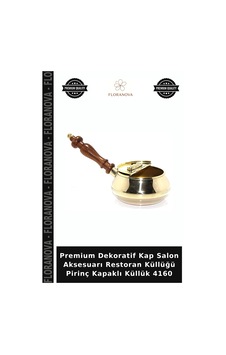 Premium Dekoratif Kap Salon Aksesuarı Restoran Küllüğü Pirinç Kapaklı Küllük 4160 Çok Renkli Premium Dekoratif Kap Salon Aksesuarı Restoran Küllüğü Pirinç Kapaklı Küllük 4160 Çok Renkli