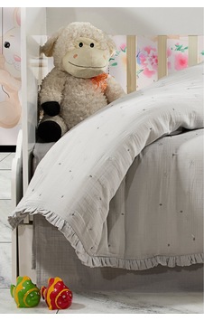 %100 Organik Pamuk Müslin Gri Uzay Nakışlı Bebek Nevresim Takımı 4 Parça Gri - 786686430 Gri %100 Organik Pamuk Müslin Gri Uzay Nakışlı Bebek Nevresim Takımı 4 Parça Gri - 786686430 Gri
