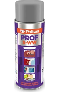 Polisan Prof S-WG Su Yalıtım Spreyi Gri 500 ml Polisan Prof S-WG Su Yalıtım Spreyi Gri 500 ml