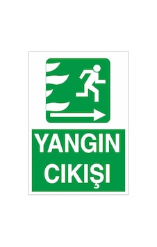 Yangın Çıkışı Sağ Ok Yangın Çıkışı Sağ Ok