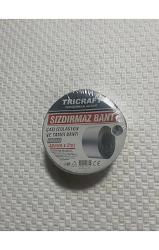 Tricraft Sızdırmaz Bant Çatı İzalasyon Ve Tamir Bantı 48mm X 2 Metre Su Geçirmez Kod:4522