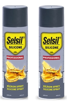 Selsil Silikon Sprey 500 Ml X 2 Adet Selsil Silikon Sprey 500 Ml X 2 Adet
