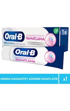 Oral-b Pro-science Advanced Hassasiyet Ve Diş Eti Rahatlama Ferah Beyazlık Diş Macunu 75 Ml Diş Hassasiyeti Oral-b Pro-science Advanced Hassasiyet Ve Diş Eti Rahatlama Ferah Beyazlık Diş Macunu 75 Ml Diş Hassasiyeti