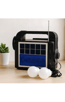 Solar 3'ü 1 Arada El Feneri Radyo Mp3 Bluetooth Powerbank Solar 3'ü 1 Arada El Feneri Radyo Mp3 Bluetooth Powerbank
